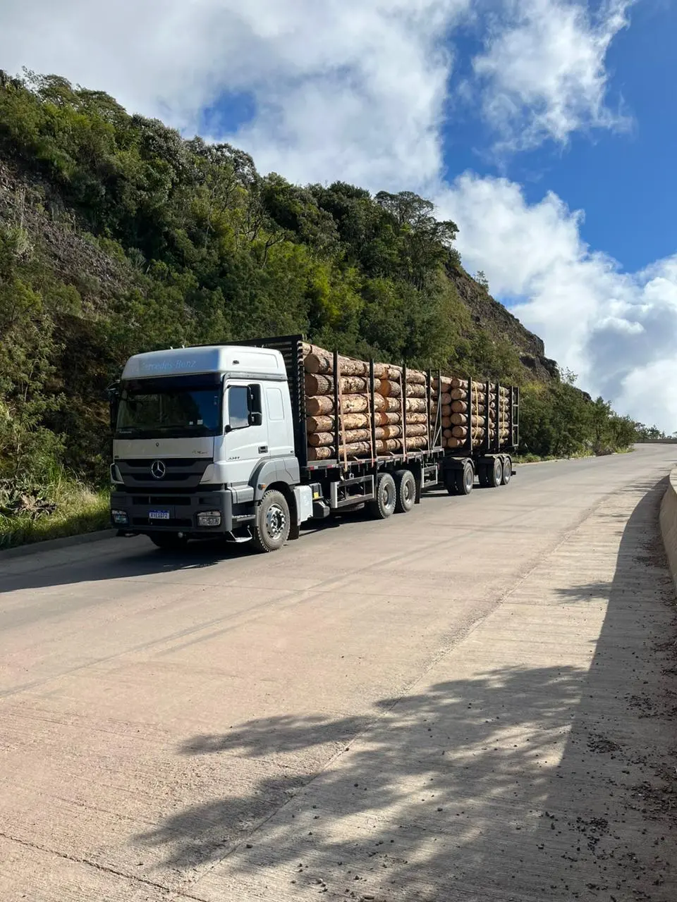 Caminhão de madeira